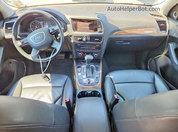 WA1L2AFP2HA062453 2017 AUDI Q5 Gray Вид панелі приладів
