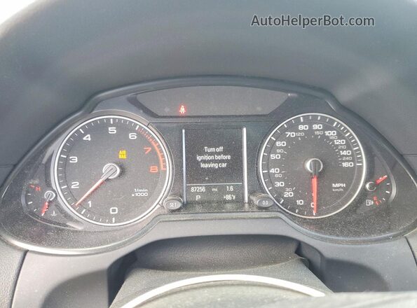 WA1L2AFP3GA030349 2016 AUDI Q5 Silver Instrument cluster view