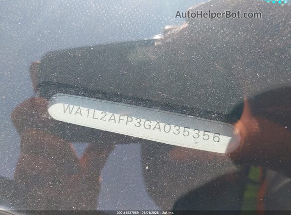 WA1L2AFP3GA035356 2016 AUDI Q5 Черный Вид подкапотного пространства