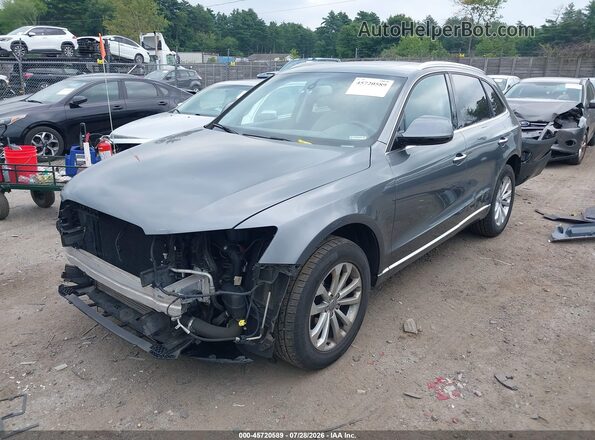 WA1L2AFP3GA045823 2016 AUDI Q5 Gray Vista tres cuartos delantera izquierda