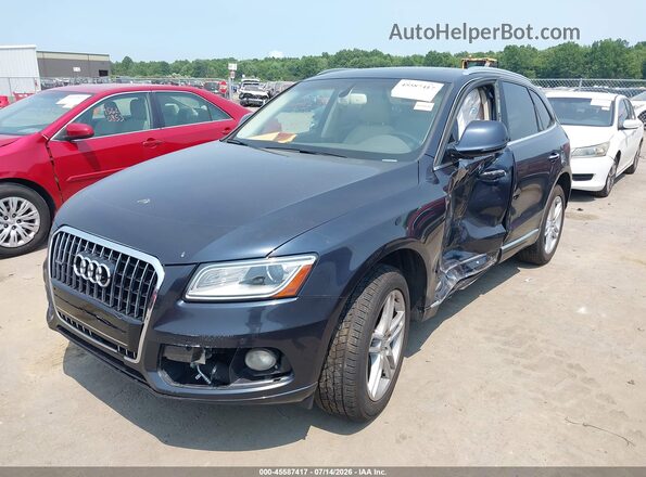 WA1L2AFP3GA115823 2016 AUDI Q5 Blue წინა მარცხენა ხედი სამი მეოთხედიდან