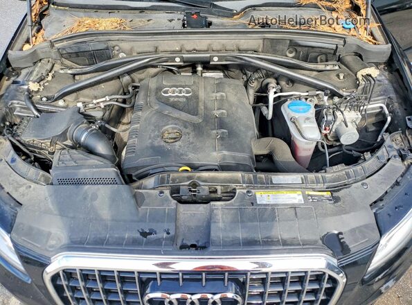 WA1L2AFP3HA017182 2017 AUDI Q5 Black Vista del compartimento del motor