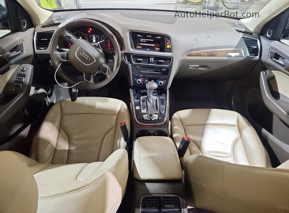 WA1L2AFP3HA026366 2017 AUDI Q5 Gray Vista del salpicadero
