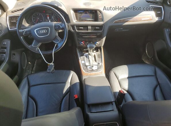 WA1L2AFP3HA094389 2017 AUDI Q5 Silver Widok deski rozdzielczej