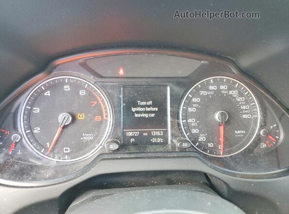 WA1L2AFP4GA044194 2016 AUDI Q5 Черный Вид щитка приборов