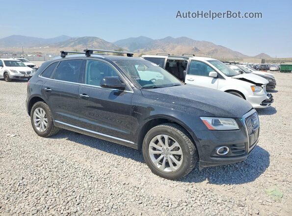 WA1L2AFP4GA064655 2016 AUDI Q5 Black წინა მარჯვენა