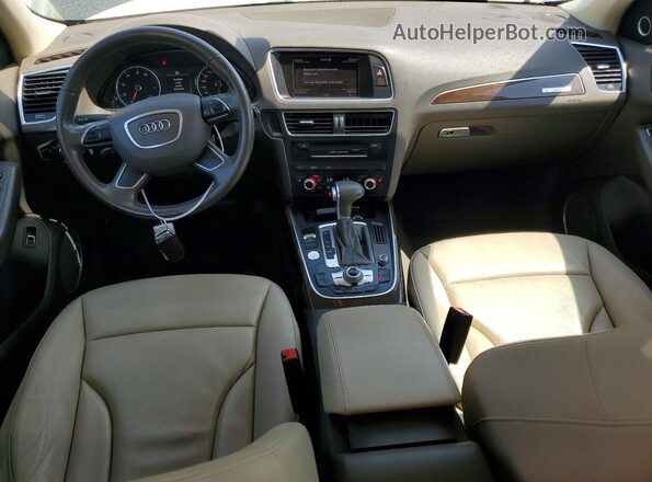 WA1L2AFP4GA064655 2016 AUDI Q5 Black წინა პანელის ხედი