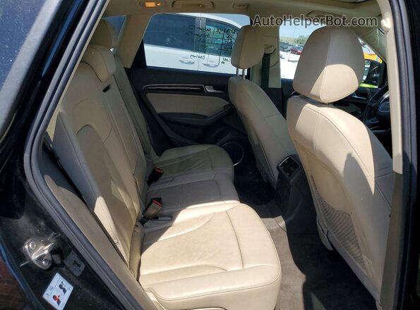 WA1L2AFP4GA064655 2016 AUDI Q5 Black უკანა სავარძლების ხედი