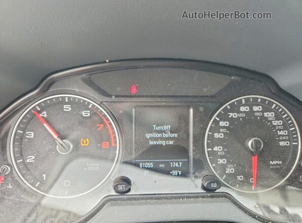 WA1L2AFP4GA133229 2016 AUDI Q5 Угольный Вид щитка приборов
