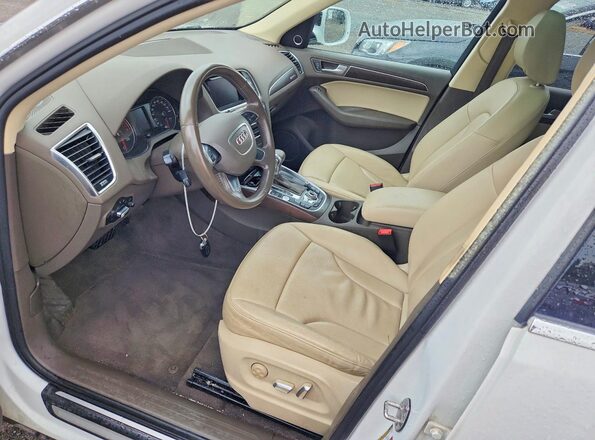 WA1L2AFP4HA043516 2017 AUDI Q5 White Սալոնի դիմացի տեսք