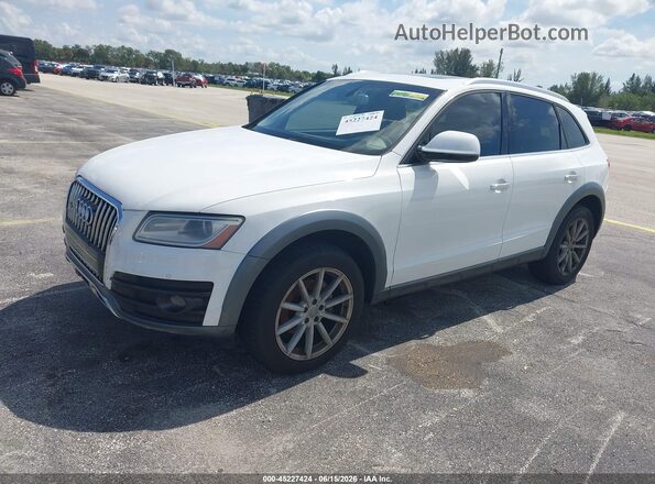 WA1L2AFP5HA029334 2017 AUDI Q5 White Առջևի ձախ երեք քառորդ տեսարան