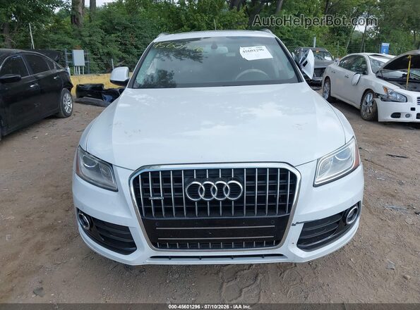 WA1L2AFP5HA037286 2017 AUDI Q5 White Widok zestawu wskaźników