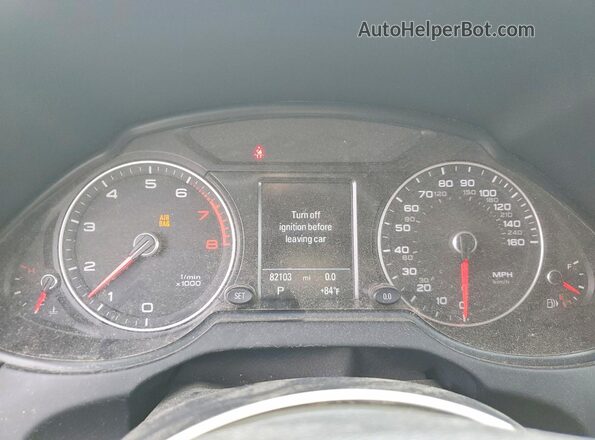 WA1L2AFP6GA014680 2016 AUDI Q5 Black Instrument cluster view
