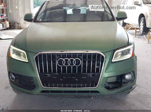 WA1L2AFP6GA067525 2016 AUDI Q5 Green Instrument cluster view