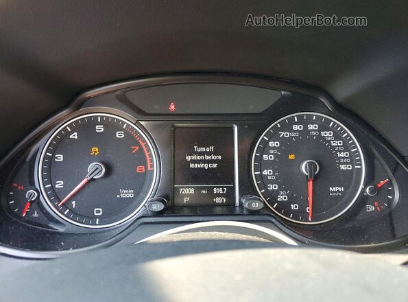 WA1L2AFP6HA084195 2017 AUDI Q5 Black Widok zestawu wskaźników