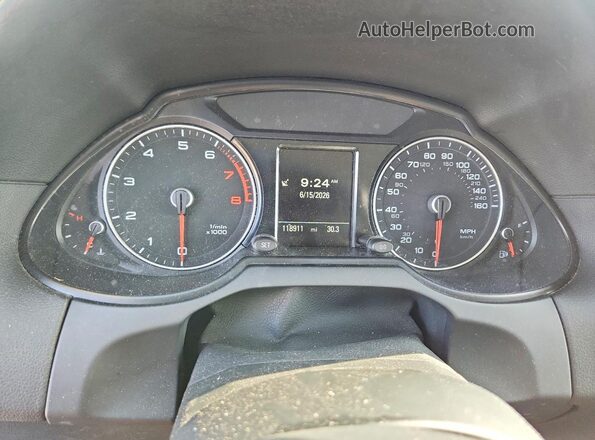 WA1L2AFP7GA007415 2016 AUDI Q5 Black Вид щитка приладів