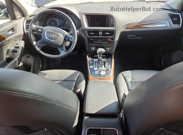 WA1L2AFP7GA007415 2016 AUDI Q5 Black Вид панелі приладів