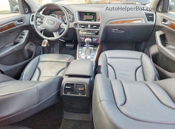 WA1L2AFP7GA027230 2016 AUDI Q5 Черный Вид панели приборов