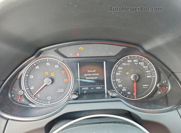 WA1L2AFP7GA027230 2016 AUDI Q5 Черный Вид щитка приборов