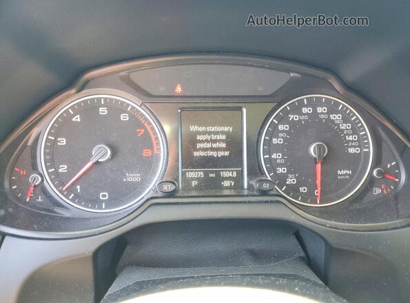 WA1L2AFP7GA057117 2016 AUDI Q5 Gray Սարքավորումների վահանակի տեսք