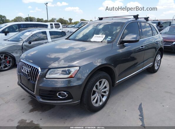 WA1L2AFP8GA065176 2016 AUDI Q5 Gray Առջևի ձախ երեք քառորդ տեսարան