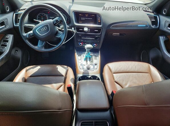 WA1L2AFP8GA120855 2016 AUDI Q5 Beige Dashboard view