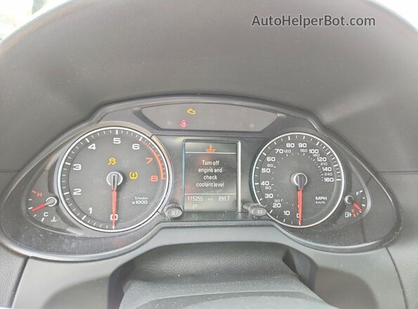 WA1L2AFP8GA120855 2016 AUDI Q5 Beige Instrument cluster view