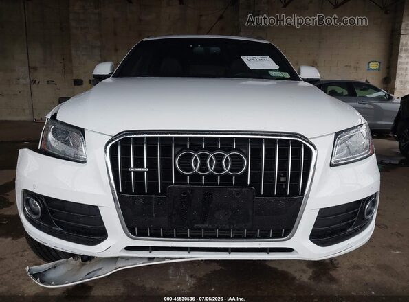WA1L2AFP8HA045995 2017 AUDI Q5 White Вид щитка приладів