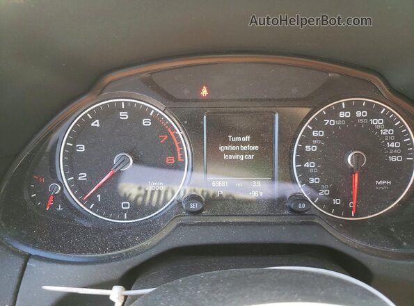 WA1L2AFP8HA054468 2017 AUDI Q5 White Widok zestawu wskaźników