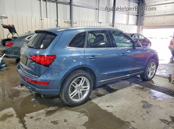 WA1L2AFP9HA038909 2017 AUDI Q5 Blue Trasero derecho