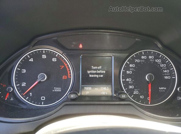 WA1L2AFPXGA051666 2016 AUDI Q5 Charcoal Սարքավորումների վահանակի տեսք