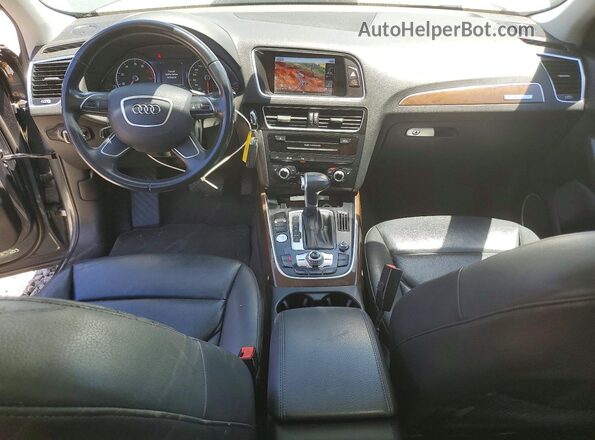 WA1L2AFPXGA051666 2016 AUDI Q5 Charcoal Առջևի վահանակի տեսք