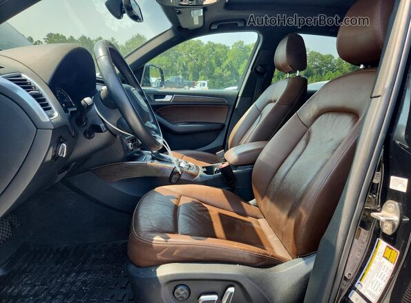 WA1L2AFPXGA141903 2016 AUDI Q5 Black Front interior view