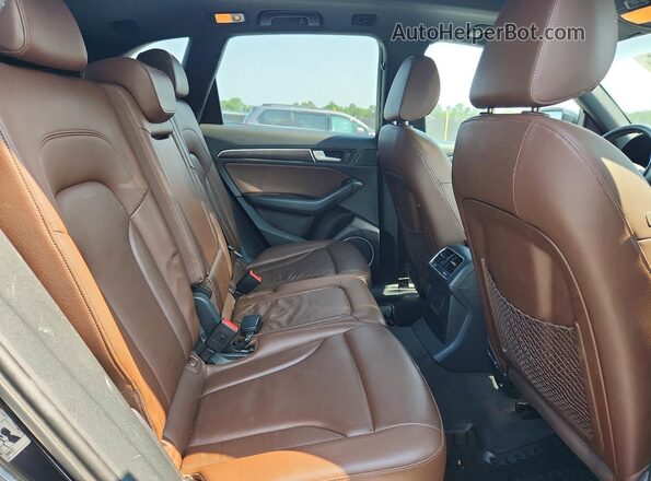 WA1L2AFPXGA141903 2016 AUDI Q5 Black Rear interior view