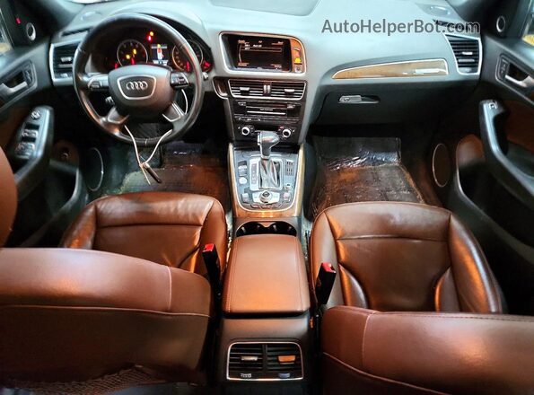 WA1L2AFPXHA045562 2017 AUDI Q5 White Вид панелі приладів