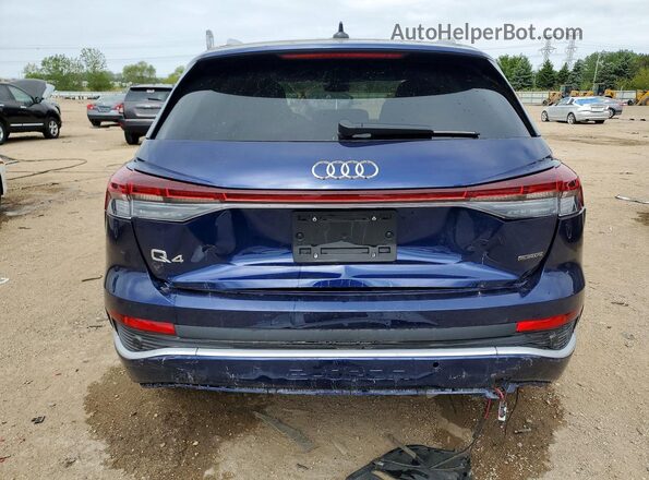 WA1L2BFZ3PP035586 2023 AUDI Q4 Blue Widok z tyłu