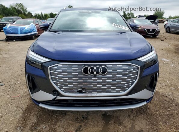 WA1L2BFZ3PP035586 2023 AUDI Q4 Blue Widok z przodu