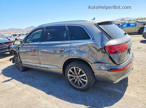 WA1LAAF70HD013947 2017 AUDI Q7 Серый Задняя левая четверть