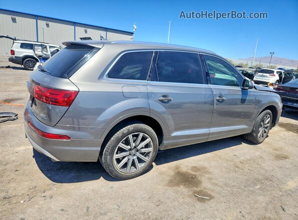 WA1LAAF70HD013947 2017 AUDI Q7 Серый Задняя правая четверть