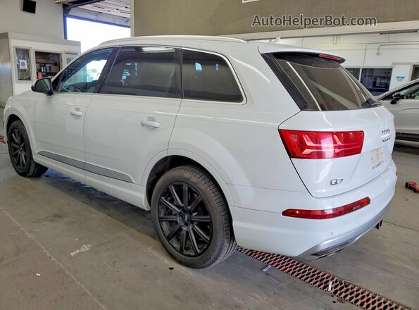 WA1LAAF70HD016217 2017 AUDI Q7 Белый Задняя левая четверть
