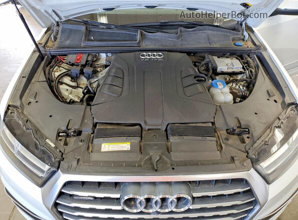 WA1LAAF70HD016217 2017 AUDI Q7 Белый Вид подкапотного пространства