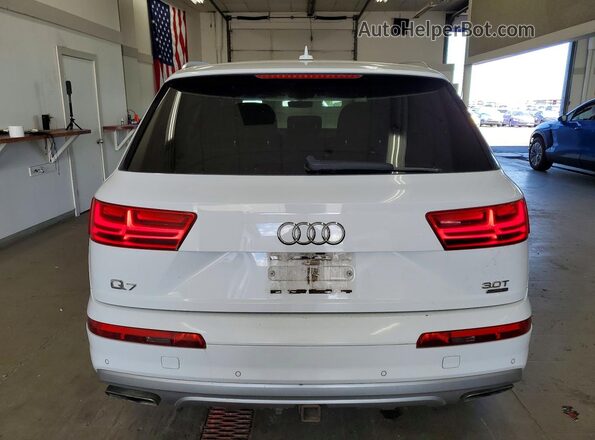 WA1LAAF70HD016217 2017 AUDI Q7 Белый Вид сзади