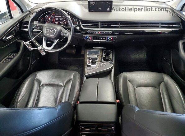 WA1LAAF70HD016217 2017 AUDI Q7 Белый Вид панели приборов