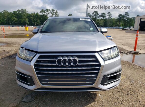 WA1LAAF70HD020851 2017 AUDI Q7 Silver Front view