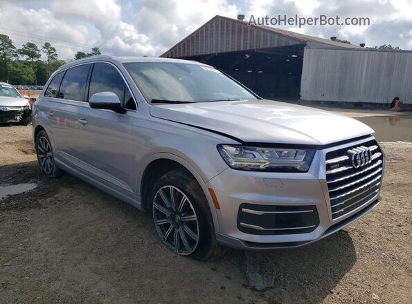 WA1LAAF70HD020851 2017 AUDI Q7 Silver Front right