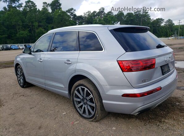 WA1LAAF70HD020851 2017 AUDI Q7 Silver Rear left