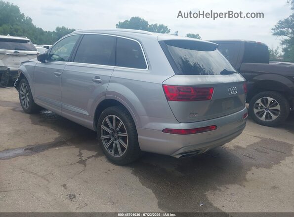 WA1LAAF70HD024575 2017 AUDI Q7 Silver უკანა მარცხენა