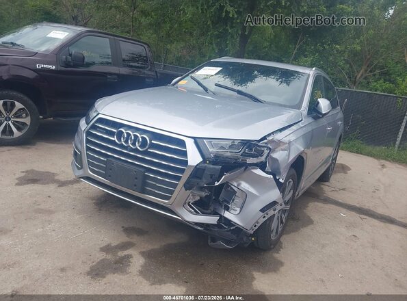 WA1LAAF70HD024575 2017 AUDI Q7 Silver წინა ხედი