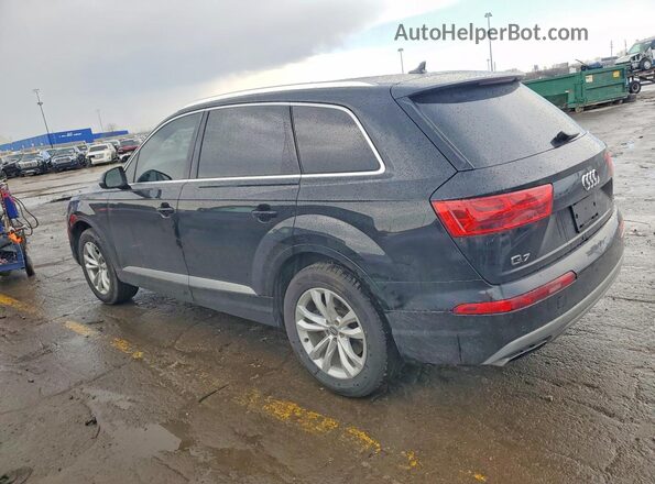 WA1LAAF70HD026939 2017 AUDI Q7 Black Rear left