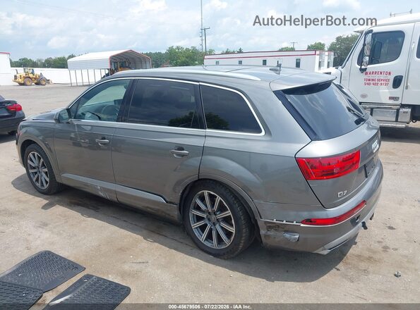 WA1LAAF70HD027055 2017 AUDI Q7 Gray Հետևի ձախ